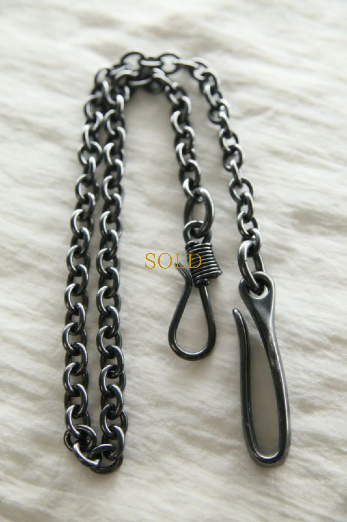 画像1:  Thee OLD CIRCUS '' Old Number ''/ 716 / BLACK PICK / Tight Wallet Chain (1)