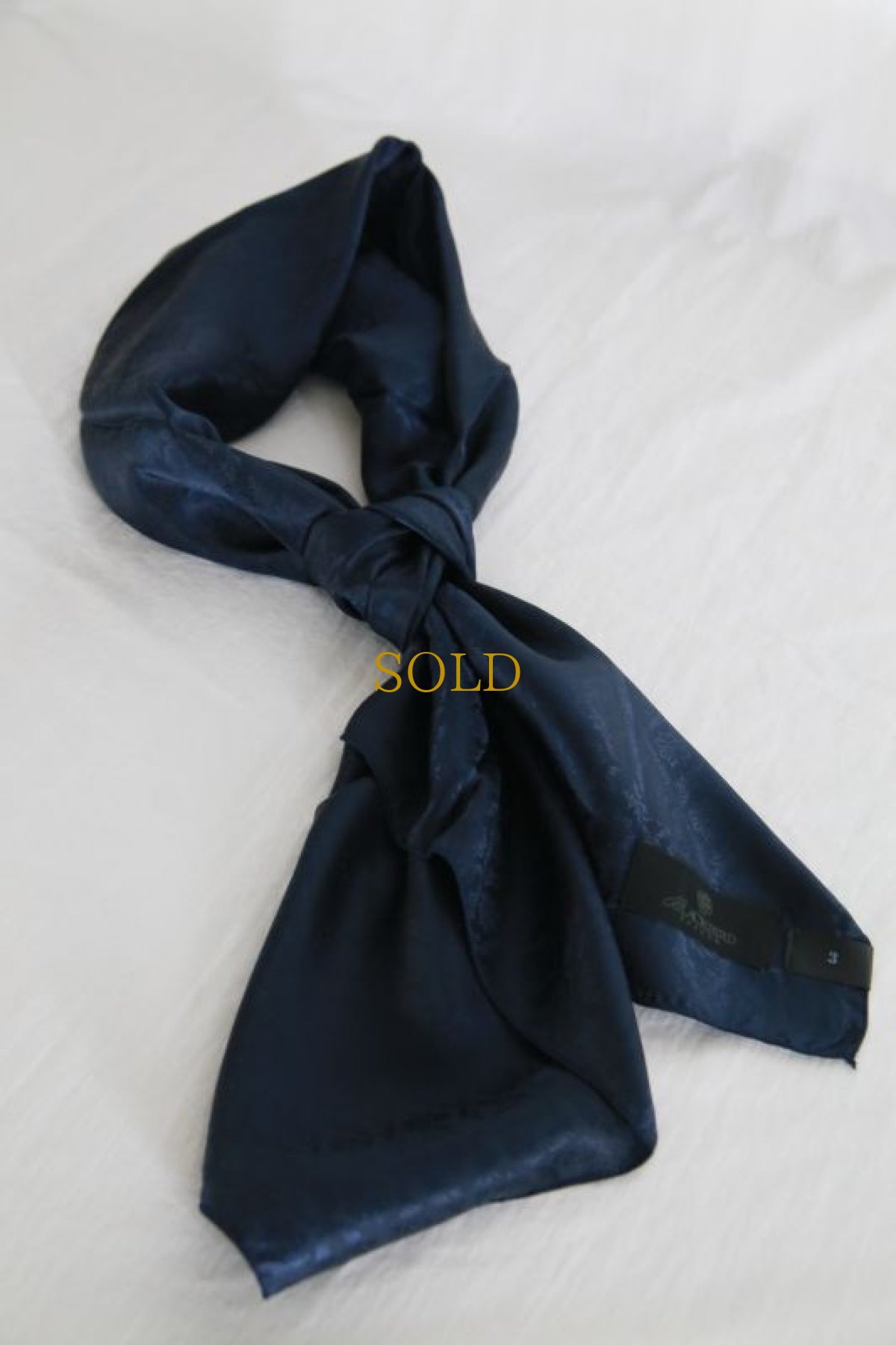 画像1: Black Bird Tailor / BSC-6100 / BLACK CHERRY / TOTAL HANDLE SCARF (1)