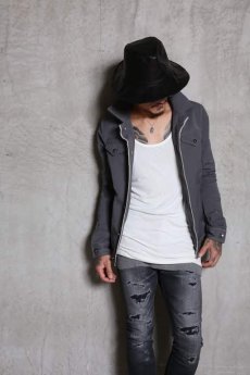 画像17: Linea_f by incarnation / インカネーション リネアエフ / MMXIX-V-41250C SELVEDGE JEAN JACKET (17)