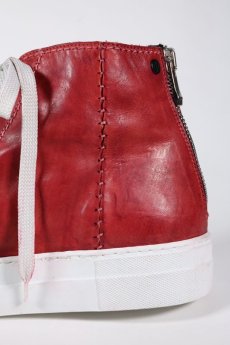 画像19: incarnation / インカネーション / 32011V-7585WZ / HORSE LEATHER HI CUT SNEAKER LINED BACK ZIP (19)