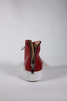 画像15: incarnation / インカネーション / 32011V-7585WZ / HORSE LEATHER HI CUT SNEAKER LINED BACK ZIP (15)