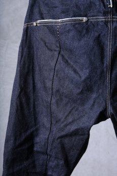 画像13: incarnation / インカネーション / 12081-6402 / 12oz DENIM COTTON 100% PANTS LONG DARTS SKINNY (13)