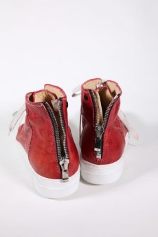 画像6: incarnation / インカネーション / 32011V-7585WZ / HORSE LEATHER HI CUT SNEAKER LINED BACK ZIP (6)