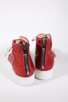 画像5: incarnation / インカネーション / 32011V-7585WZ / HORSE LEATHER HI CUT SNEAKER LINED BACK ZIP (5)