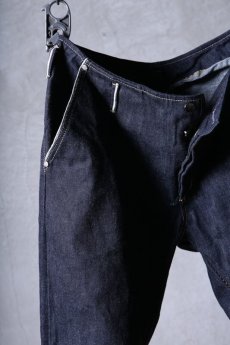 画像7: incarnation / インカネーション / 12081-6402 / 12oz DENIM COTTON 100% PANTS LONG DARTS SKINNY (7)