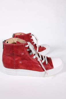 画像3: incarnation / インカネーション / 32011V-7585WZ / HORSE LEATHER HI CUT SNEAKER LINED BACK ZIP (3)