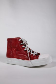 画像9: incarnation / インカネーション / 32011V-7585WZ / HORSE LEATHER HI CUT SNEAKER LINED BACK ZIP (9)