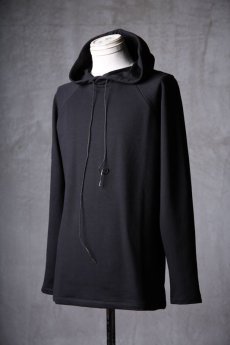 画像2: incarnation / インカネーション / 32185-3390 / CO92% EL8% CUT & SAWN HOODED RAGLAN LONG SLEEVE (2)