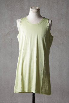 画像16: Wir Lineal / リネアル / KL621-W107 / Backcross Calm TANK TOP_60/2 Ultima cotton Tencel knit / Zikadenstimme (16)