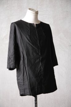 画像5: Wir Lineal / リネアル / FL721-W114 / Inorganic DRESS FABRIC TQ SLEEVE Dress LR st cloth / Buchen (5)