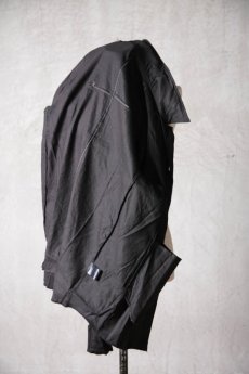 画像7: Wir Lineal / リネアル / FL721-W103 / Inorganic DRESS SHIRTS Dress LR st cloth / Blinken (7)