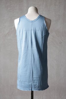 画像24: Wir Lineal / リネアル / KL621-W107 / Backcross Calm TANK TOP_60/2 Ultima cotton Tencel knit / Zikadenstimme (24)