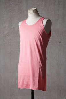 画像13: Wir Lineal / リネアル / KL621-W107 / Backcross Calm TANK TOP_60/2 Ultima cotton Tencel knit / Zikadenstimme (13)