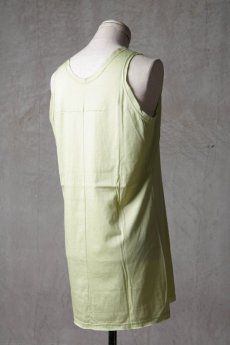 画像19: Wir Lineal / リネアル / KL621-W107 / Backcross Calm TANK TOP_60/2 Ultima cotton Tencel knit / Zikadenstimme (19)