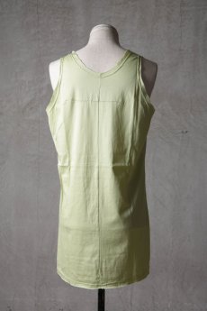 画像20: Wir Lineal / リネアル / KL621-W107 / Backcross Calm TANK TOP_60/2 Ultima cotton Tencel knit / Zikadenstimme (20)