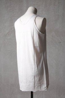 画像5: Wir Lineal / リネアル / KL621-W107 / Backcross Calm TANK TOP_60/2 Ultima cotton Tencel knit / Zikadenstimme (5)