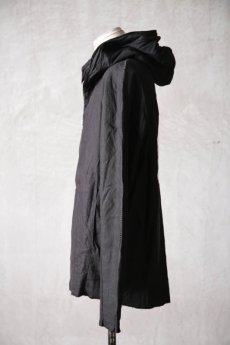 画像4: Wir Lineal / リネアル / FL721-W105 / Inorganic DRESS HOODIE Dress LR st cloth / Nicht mehr (4)