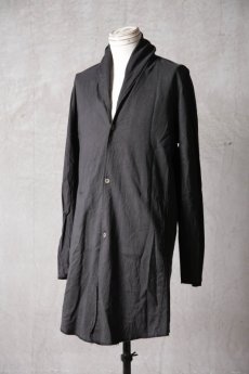 画像3: Wir Lineal / リネアル / FL721-W112 / Inorganic DRESS CARDIECOAT Dress LR st cloth / Bosch (3)