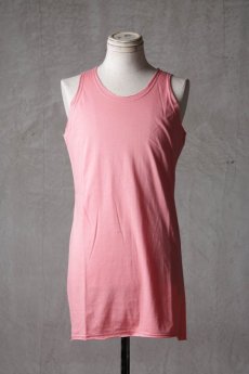 画像12: Wir Lineal / リネアル / KL621-W107 / Backcross Calm TANK TOP_60/2 Ultima cotton Tencel knit / Zikadenstimme (12)