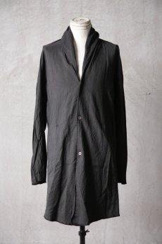 画像2: Wir Lineal / リネアル / FL721-W112 / Inorganic DRESS CARDIECOAT Dress LR st cloth / Bosch (2)