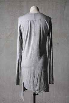 画像9: Thee OLD CIRCUS '' 1973 '' / 414120143 / " Un " / Free Way Stretch Tencel Gauze Knit アシンメトリーサムホールロングカットソー (9)