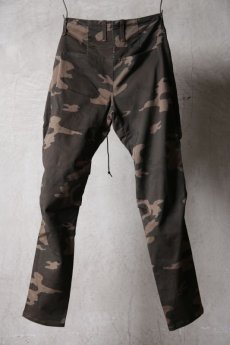 画像10: Thee OLD CIRCUS '' 1973 '' / 423110147 / " Black Ballon " / cotton rayon stretch / pigment dye camouflage ミリタリーワイドジョッパーズパンツ (10)