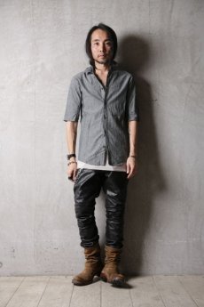 画像23: Thee OLD CIRCUS '' 1973 '' / 423203107 / " Street Corner " / Cotton linen canvas dungarees ハーヴェストハーフスリーブシャツ (23)