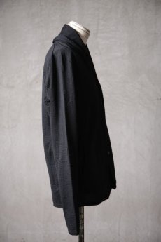 画像15: Thee OLD CIRCUS '' 1973 '' / 423201184 / " Gutter " / Seersucker knit stripe ドレープカーディジャケット (15)