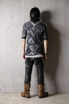 画像13: Thee OLD CIRCUS '' 1973 '' / 424201133 / " Outcry " / Crazy pattern knit paisley " オリガミ " Tシャツ (13)