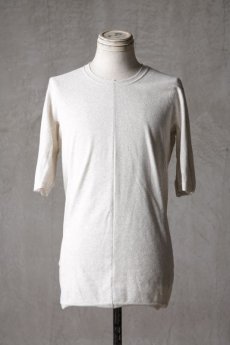 画像2: Thee OLD CIRCUS '' 1973 '' / 423207123 / " White Cat " / knit pile ハーヴェストハーフスリーブTシャツ (2)