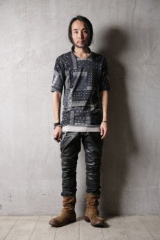 画像11: Thee OLD CIRCUS '' 1973 '' / 424201133 / " Outcry " / Crazy pattern knit paisley " オリガミ " Tシャツ (11)