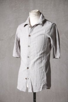 画像3: Thee OLD CIRCUS '' 1973 '' / 423203107 / " Street Corner " / Cotton linen canvas dungarees ハーヴェストハーフスリーブシャツ (3)