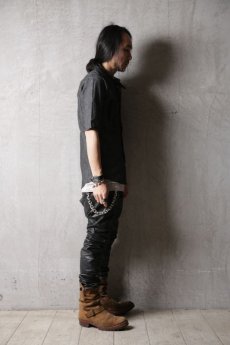 画像24: Thee OLD CIRCUS '' 1973 '' / 423202127 / " Stage " / Zimbabwe cotton stretch dungaree denim ライダースネックシャツ (24)