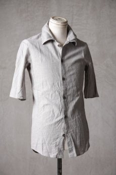 画像4: Thee OLD CIRCUS '' 1973 '' / 423203107 / " Street Corner " / Cotton linen canvas dungarees ハーヴェストハーフスリーブシャツ (4)