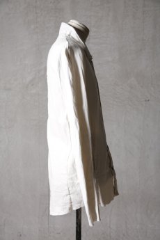 画像12: Wir Lineal / リネアル / FL721-W103 / Inorganic DRESS SHIRTS Dress LR st cloth / Blinken (12)