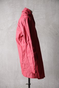 画像5: Wir Lineal / リネアル / FL722-W112 / Inorganic DRESS CARDIECOAT Dress chambray st cotton / Bosch (5)