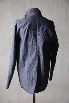 画像8: Wir Lineal / リネアル / FL722-W103 / Inorganic DRESS SHIRTS Dress chambray st cotton / Blinken (8)