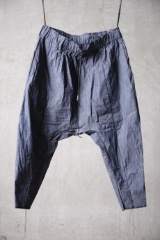 画像2: Wir Lineal / リネアル / FL722-W118 / Inorganic DRESS TQ PANTS #2 Dress chambray st cotton / Bloom (2)