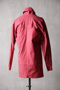 画像7: Wir Lineal / リネアル / FL722-W112 / Inorganic DRESS CARDIECOAT Dress chambray st cotton / Bosch (7)