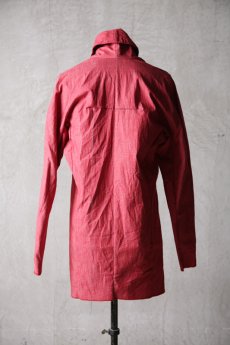 画像9: Wir Lineal / リネアル / FL722-W112 / Inorganic DRESS CARDIECOAT Dress chambray st cotton / Bosch (9)