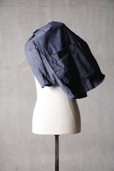 画像10: Wir Lineal / リネアル / FL722-W114 / Inorganic DRESS FABRIC TQ SLEEVE Dress chambray st cotton cloth / Buchen (10)